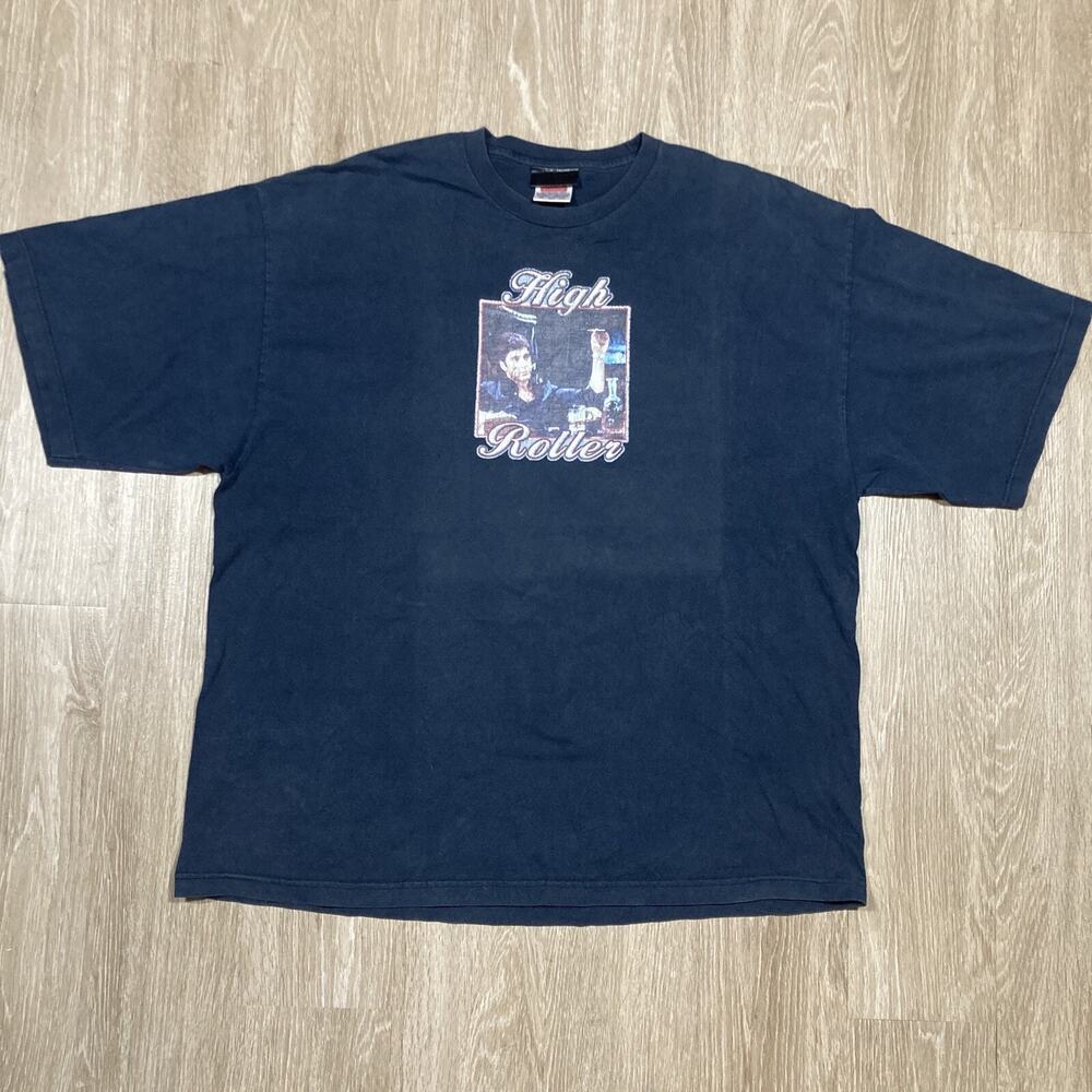 Scarface Shirt 3XL 90s 00s High Roller Tony Montana Al Pacino Y2k Movie Tee